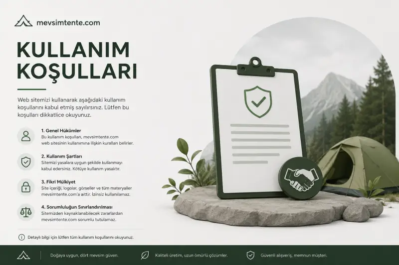 Kullanım Koşulları - Mevsim Tente